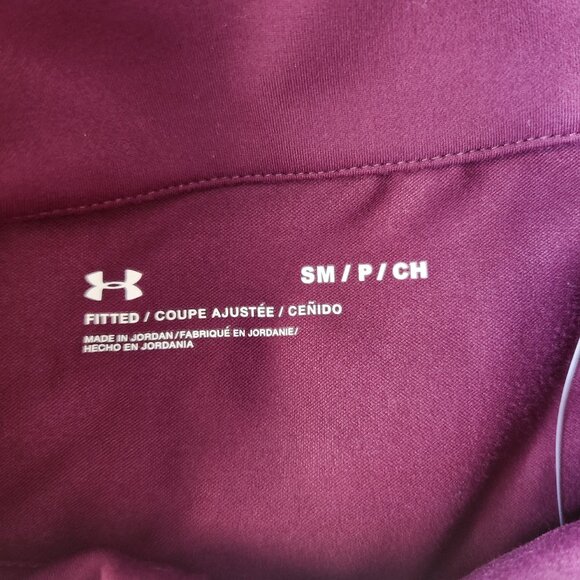 Under Armour Womens Meridian Fitted Jacket SMALL Plum Purple - Picture 4 of 7